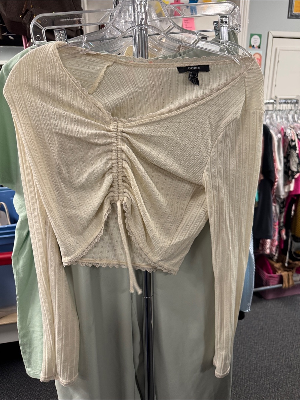 Forever 21 cinched top M // 091316